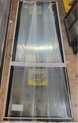 Weathershield with Pull Down Screens 40 ¼ x 122 ¼ (2 Available)